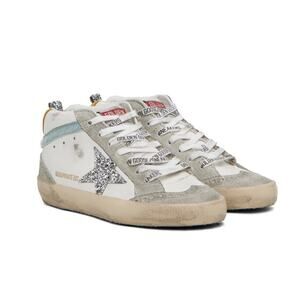 Golden Goose SSENSE Exclusive Off-White Midi Star Sneakers